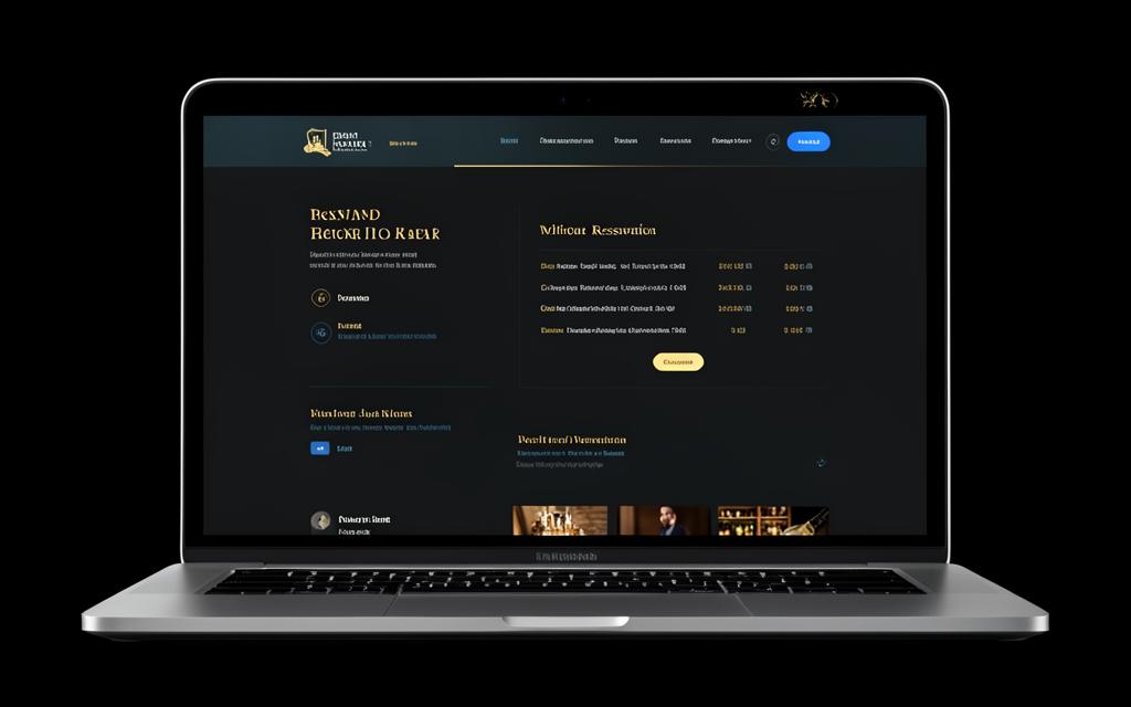 Ukázkový návrh webu — Restaurace — menu a rezervace